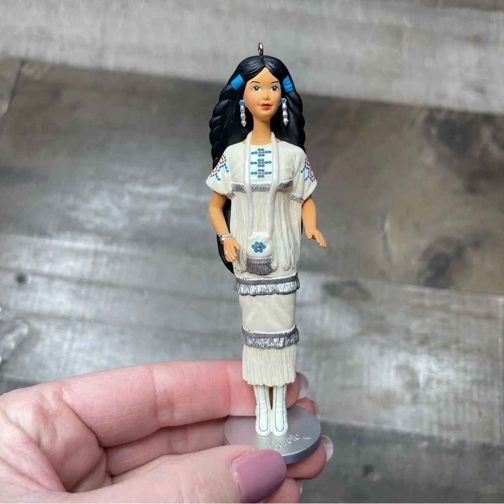 Hallmark Keepsake Ornament Native American Barbie Dolls of the World
